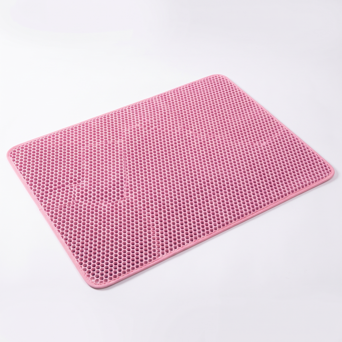 Double Layer Cat Litter Mat – Honeycomb Litter Trapping Waterproof EVA Mat