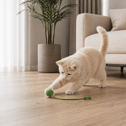 Interactive Cat Ball with Tail – Fun & Play for Active Cats