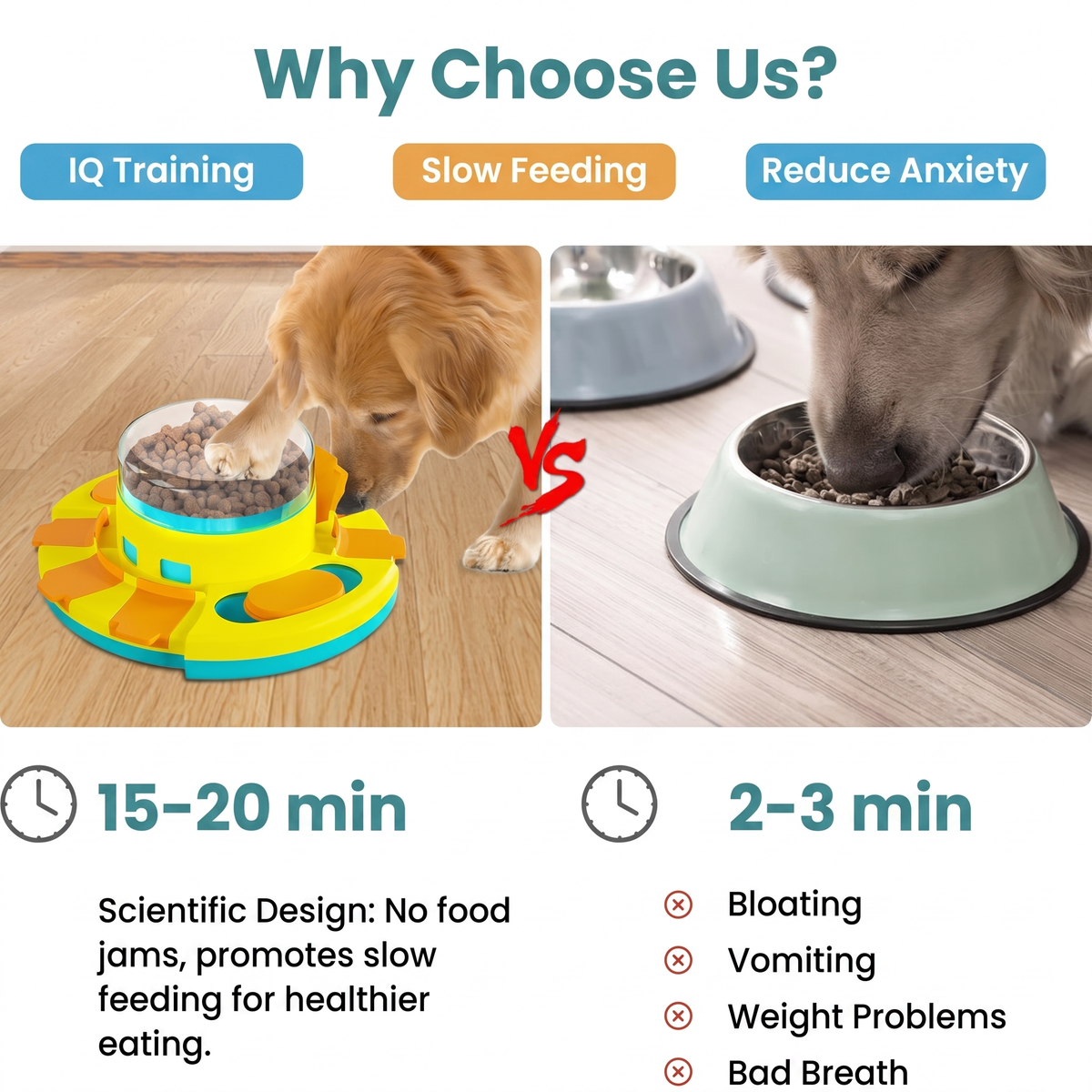 Dog Treat Dispensing Puzzle Toy