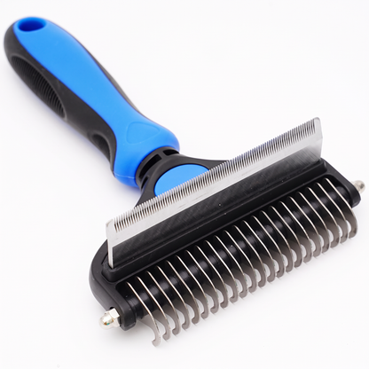 Pet Dematting Comb – Dual Head Grooming Tool for Dogs & Cats