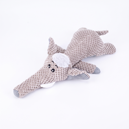 Interactive Squeaky Plush Dog Toy – Durable Chew Toy for Puppies & Dogs