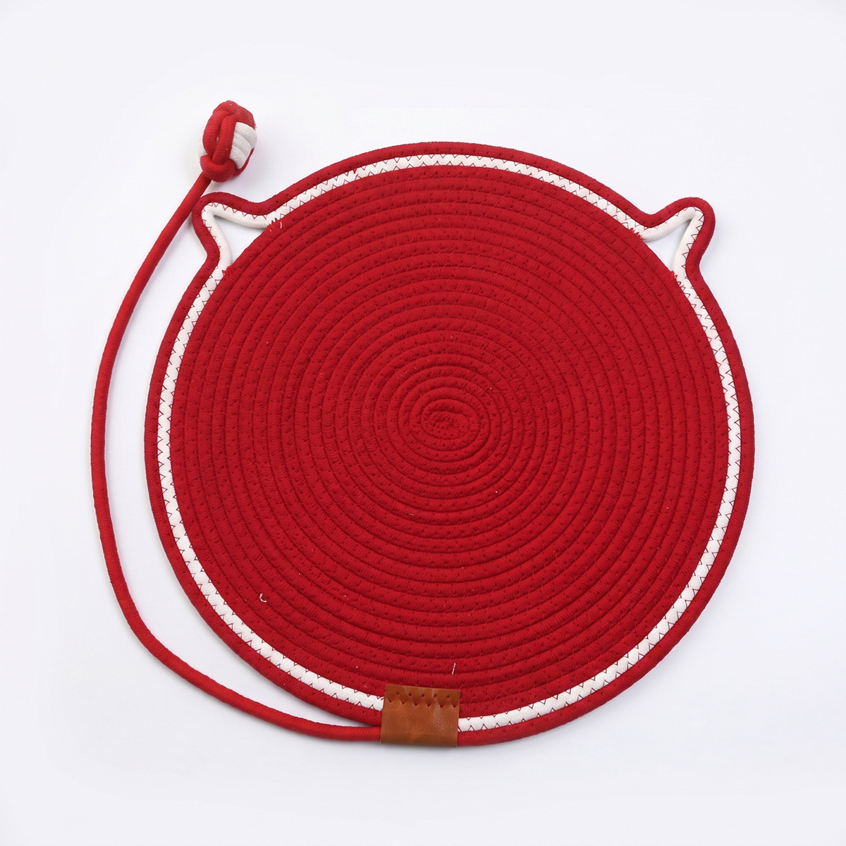Interactive Cat Scratch Mat with Hanging Ball – Wear-Resistant Cat Play Mat