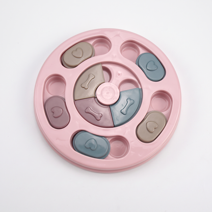 Interactive Dog Treat Puzzle Toy Slow Feeding Bowl for IQ Training & Enrichment