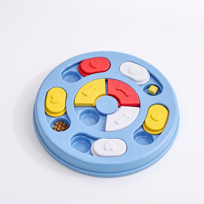Interactive Dog Treat Puzzle Toy Slow Feeding Bowl for IQ Training & Enrichment