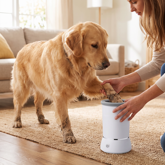 Dog Paw Cleaner Cup Electric Automatic Pet Foot Washer for Muddy Paws
