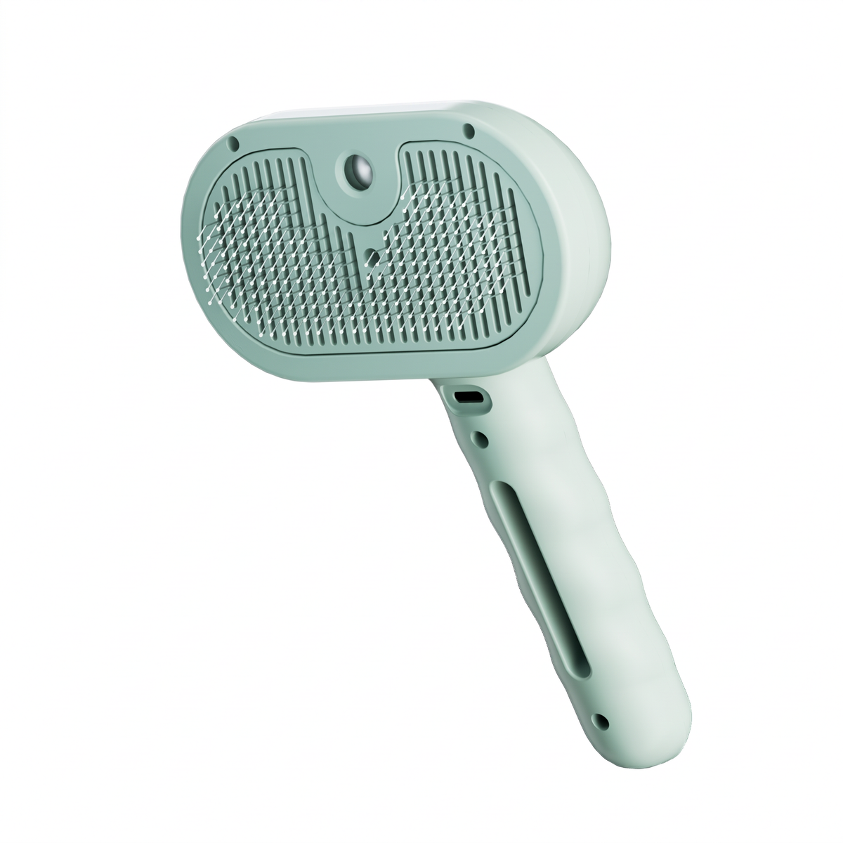 2-in-1 Dog Steam Brush – Deshedding & Grooming