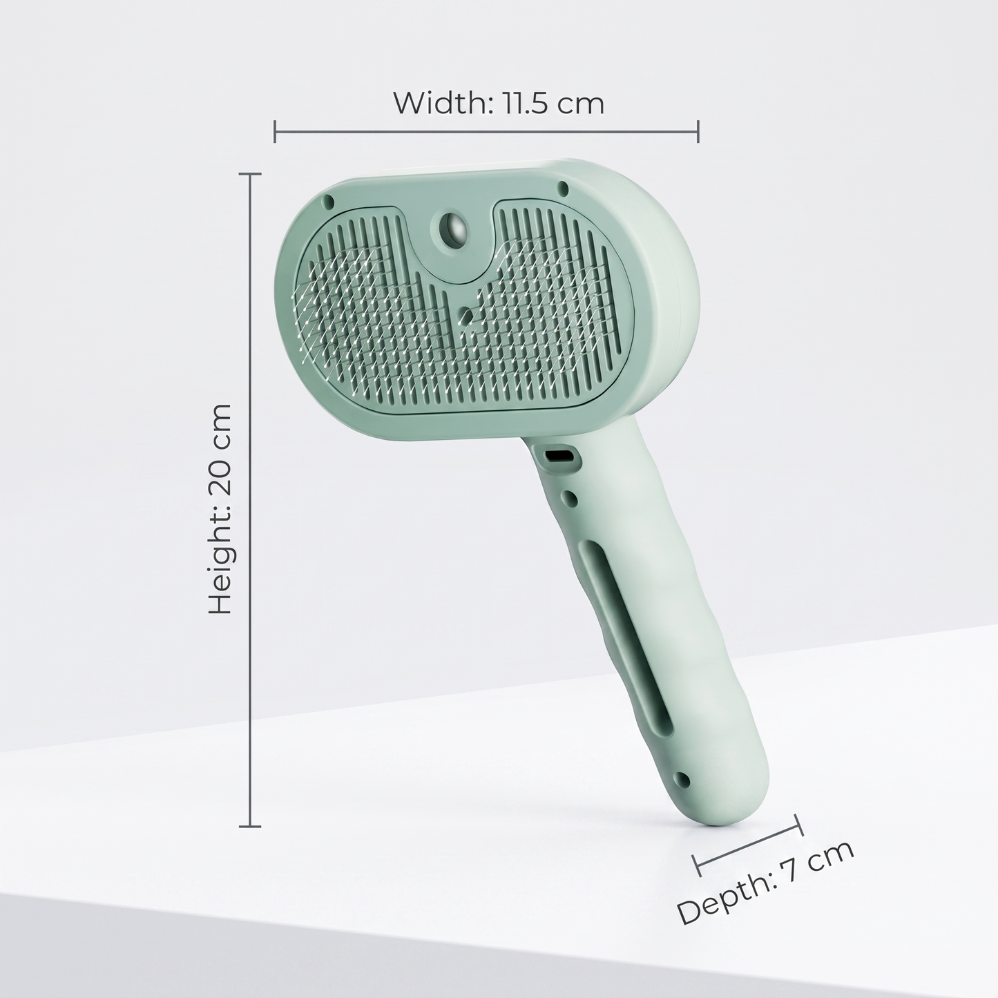 2-in-1 Dog Steam Brush – Deshedding & Grooming