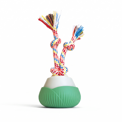 Smart Cat Toy Automatic Rotating Rope Teaser Ball Interactive Self Play Toy