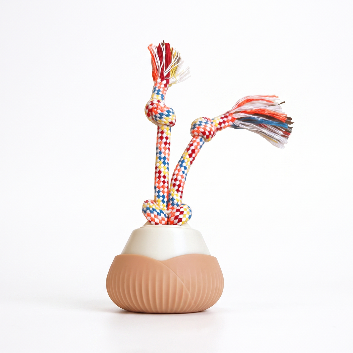 Smart Cat Toy Automatic Rotating Rope Teaser Ball Interactive Self Play Toy