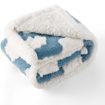 Waterproof Dog Blanket – Soft Sherpa Fleece Pet Throw for Sofa, Bed & Couch Protection