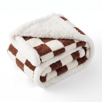 Waterproof Dog Blanket – Soft Sherpa Fleece Pet Throw for Sofa, Bed & Couch Protection
