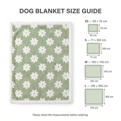 Waterproof Dog Blanket – Soft Sherpa Fleece Pet Throw for Sofa, Bed & Couch Protection