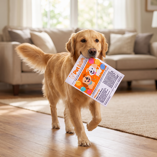 Dog Newspaper Crinkle Toy – Interactive Squeaky Chew Toy for Puppies & Dogs