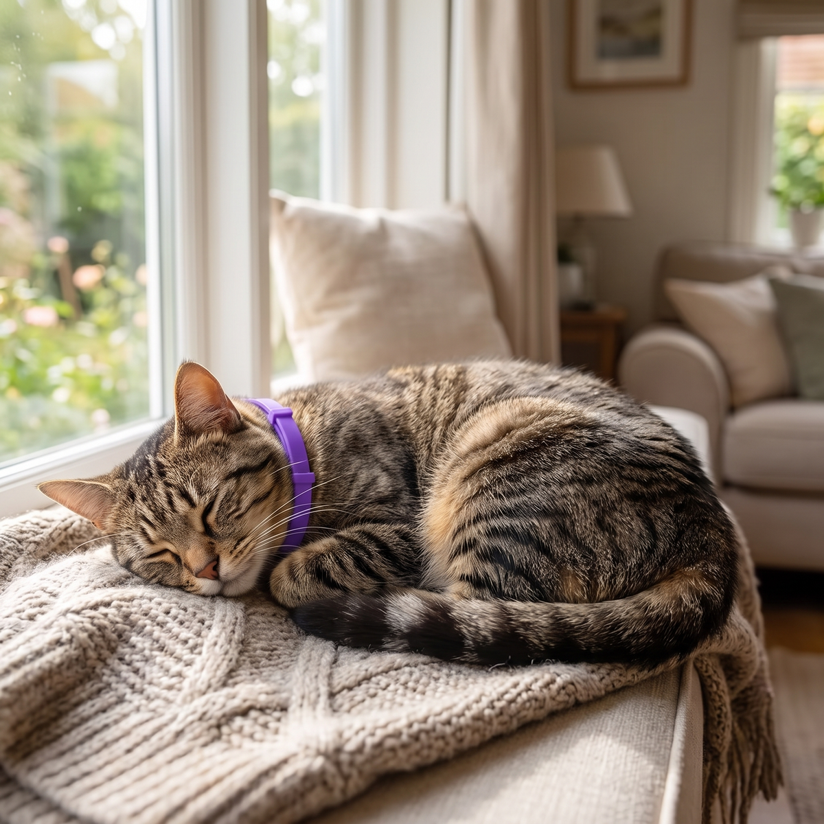 Calming Collar for Cats – Adjustable Long-Lasting Soothing Cat Collar Multipack