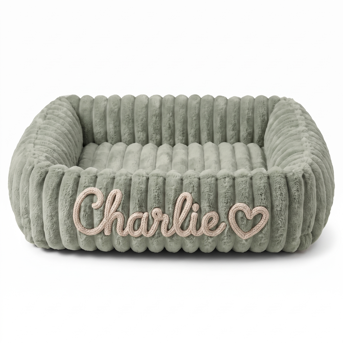 Personalized Puppy Bed – Soft Plush Dog Bed