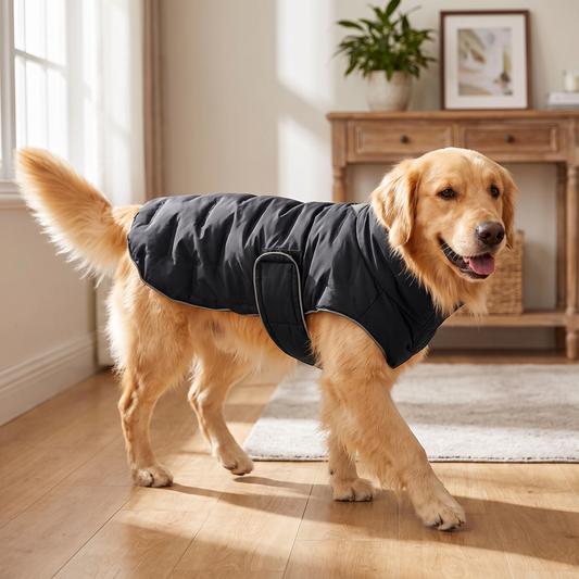 Waterproof Dog Jacket – Cozy Quilted Winter Vest