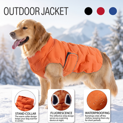 Waterproof Dog Jacket – Cozy Quilted Winter Vest
