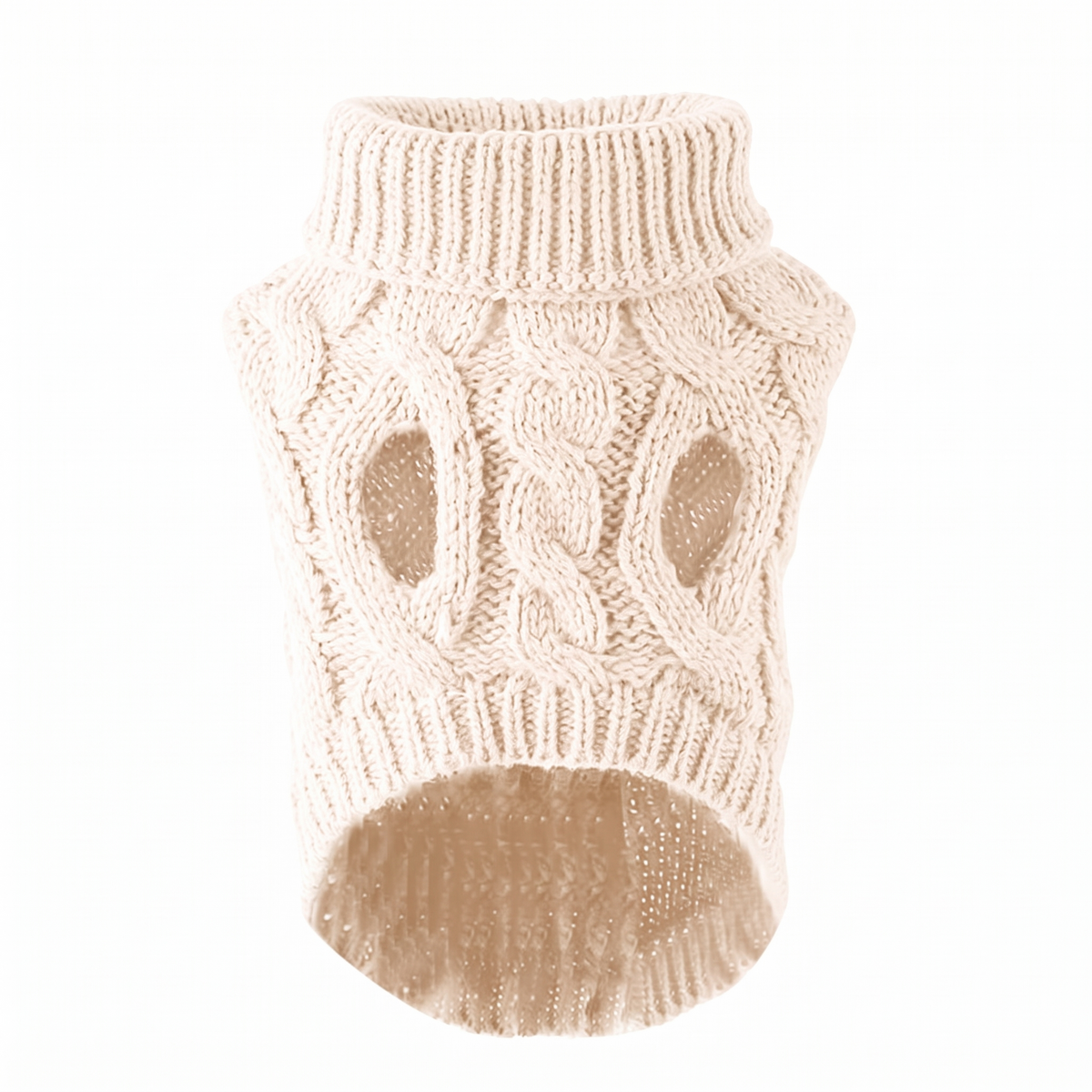 Cozy Cable Knit Dog Sweater – Warm Winter Pet Pullover