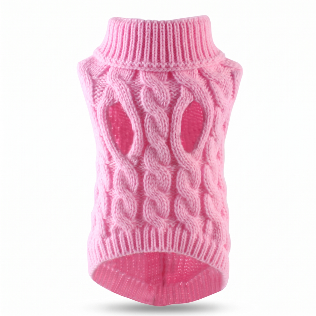 Cozy Cable Knit Dog Sweater – Warm Winter Pet Pullover