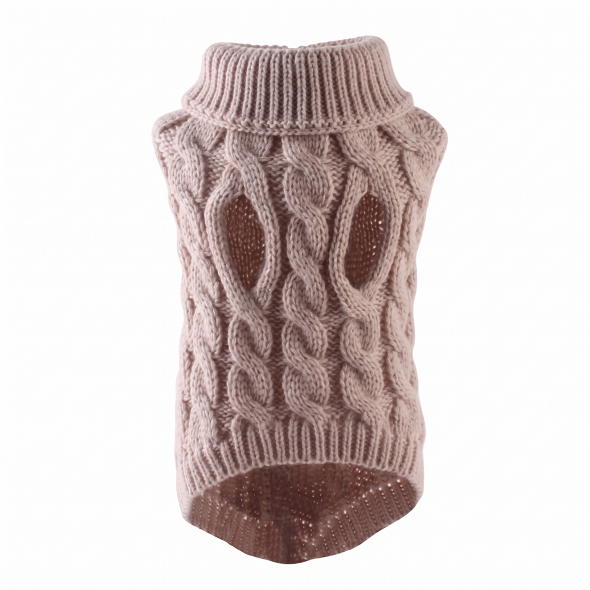 Cozy Cable Knit Dog Sweater – Warm Winter Pet Pullover