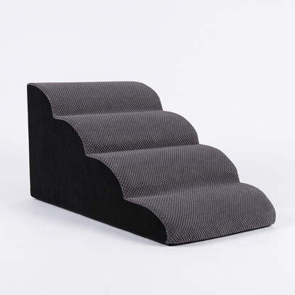 Soft Dog Steps for Bed – Indoor Pet Climbing Stairs