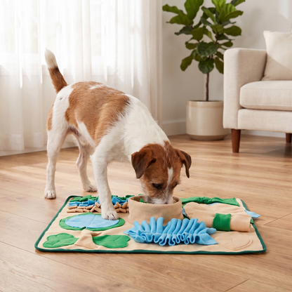 Interactive Dog Foraging Mat for Slow Feeding & Play