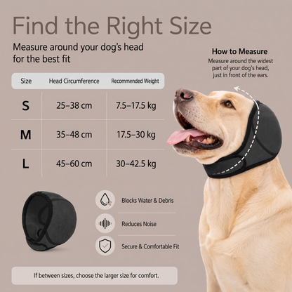 Dog Noise Cancelling Ear Muffs – Calming Ear Protection
