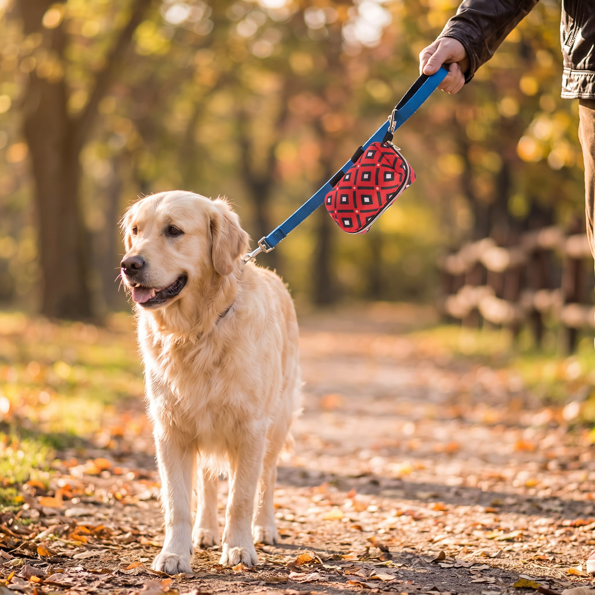 Portable Dog Poop Bag Dispenser – Stylish Waste Bag Holder