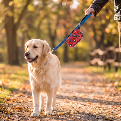Portable Dog Poop Bag Dispenser – Stylish Waste Bag Holder