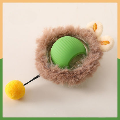 Interactive Cat Ball with Tail – Fun & Play for Active Cats