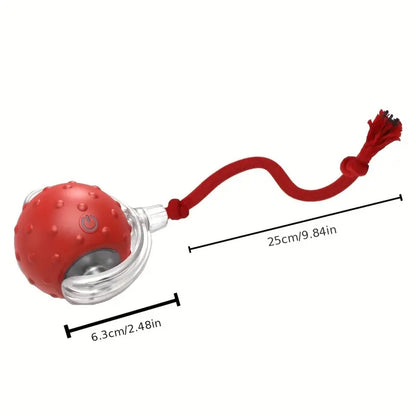 Interactive Dog Ball with Tail – More Fun, Exercise & Entertainment